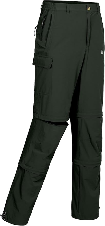 Little Donkey Andy Men's Stretch Convertible Pants, Zip-Off Quick-Dry Hiking Pants, UV Protection, Lightweight