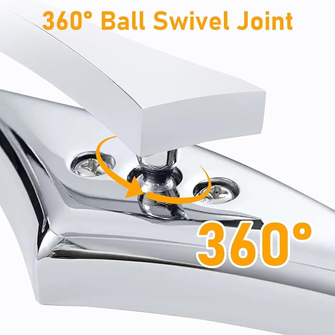 Sturdy Harley - Davidson Motorcycle Mirrors, Sporter Spear Blade Softail Rear View Side Mirrors for 1982-2018 2019 2020 Street Glide Scooter Cruiser Highway Riding and Urban Commuting (White)