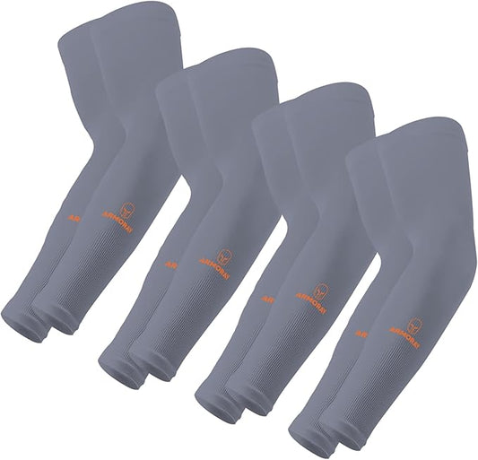 ARMORAY Arm Sleeves for Men or Women - Tattoo Cover Up - Cooling Sports Sleeve for Basketball Golf Football