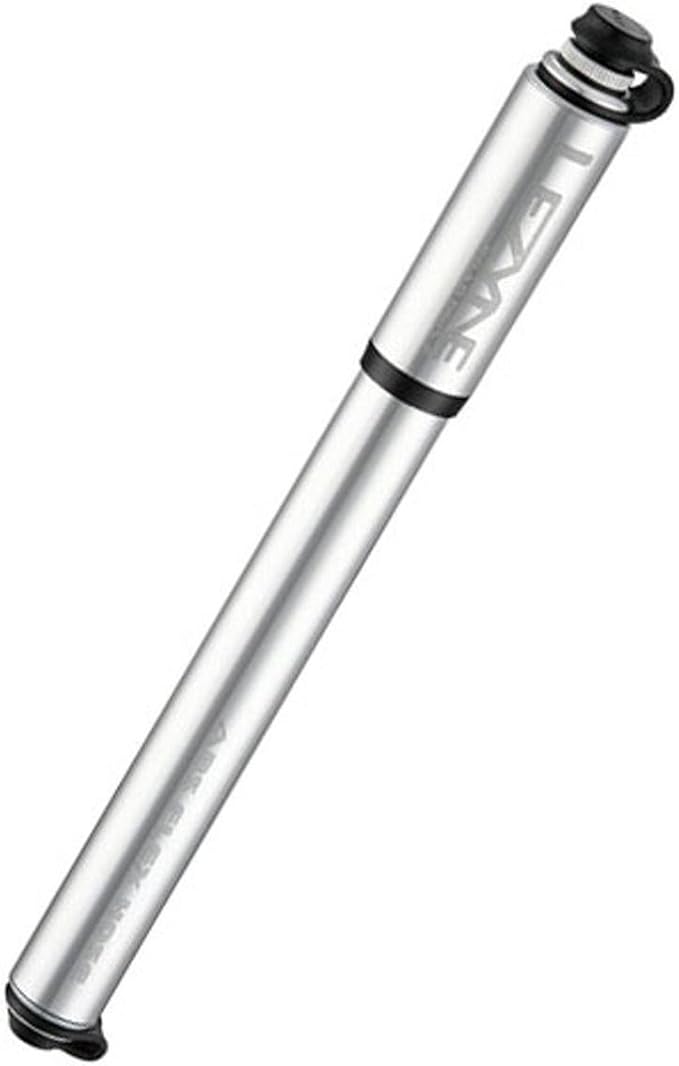 LEZYNE Road Drive Bicycle Tire Hand Pump, High Pressure 160psi, ABS Flex Hose, Presta & Schrader, Compact Bike Pump
