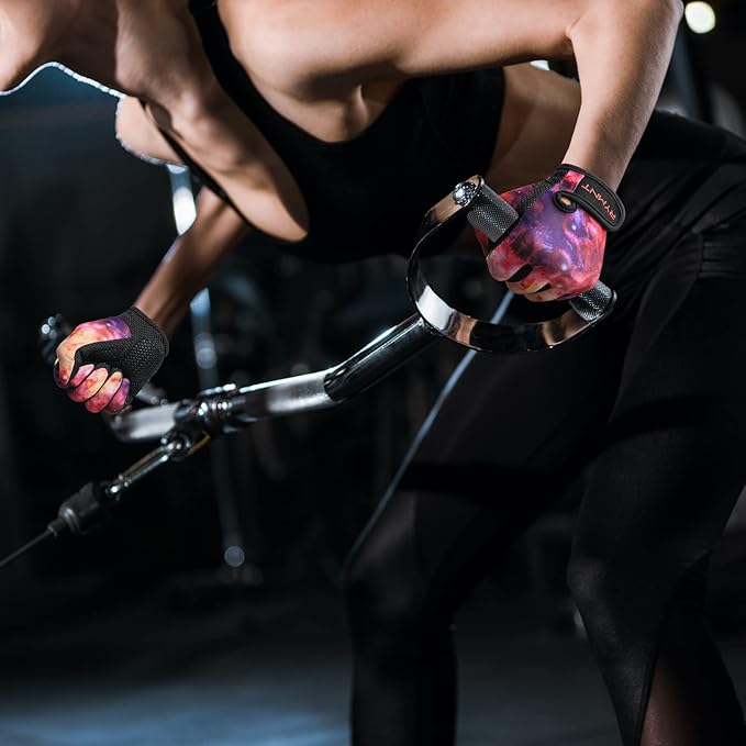 ZEROFIRE Workout Gloves for Women Men - Weight Lifting Gloves with Full Palm Protection & Extra Grip for Women Gym, Weightlifting, Weight Lift, Rowing, Exercise, Sport, Cycling