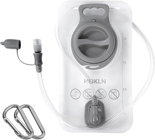 Hydration Bladder 1.5L-2L-3L,Leak Proof Water Reservoir, BPA Free Military Water Storage Bladder Bag Hydration Pack Replacement Easy Clean for Bicycling Hiking Camping Hunting Running