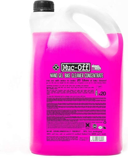 Muc-Off Bike Cleaner Concentrate | Powerful Nano Tech Bike Cleaner | Safe on Carbon Fibre, Biodegradable Formula for Bicycle and Motorcycle Cleaning