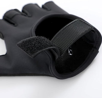 2Pcs Five Finger Fitness Exercise Glove Workout Nonslip Silicone Man Women Weightliftings Weightliftings Glove