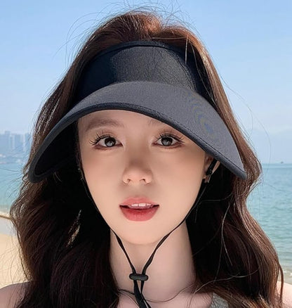 Sun Hats for Women Wide Brim UPF 50+ UV Protection Summer Beach Cap Adjustable Packable Sport Visors Tennis Golf