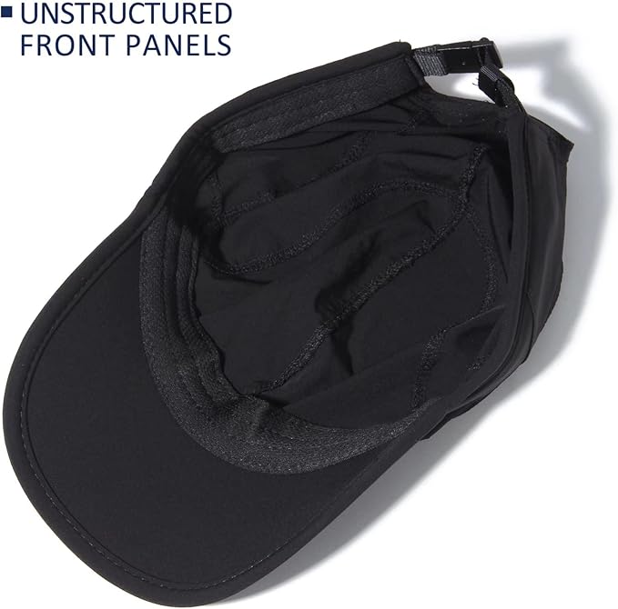 GADIEMKENSD Stretch Running Hat with Soft Brim, Quick Dry, Unstructured, Unisex-Adult