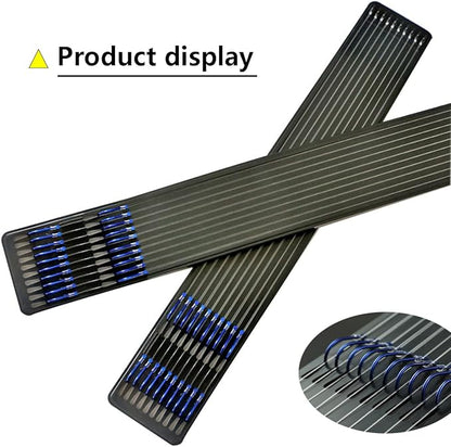 AMHDV Tiny Fishing Hooks with Line, Small Fishing Hook and Leader (Pack of 20)