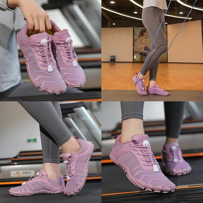 Barefoot Shoes Men Women Minimalist Shoes Zero Drop Workout Cross-Trainer Hiking Water Wide Toe Box Grounded Footwear Weightlifting Walking