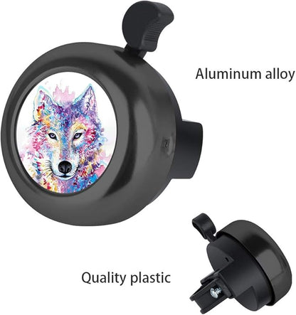 MZELQ Bicycle Bell Cute Clear Sound Adjustable Size Aluminum Bike Accessories Bell Ring for Girls Women Kids Adults