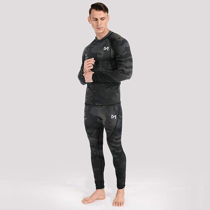 Thermal Underwear for Men, Winter Gear Long Johns Base Layer Top and Bottom Set for Skiing Running