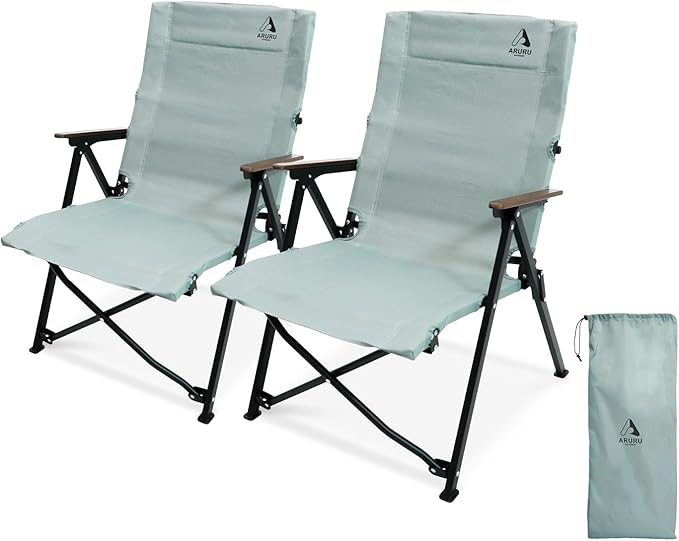 Folding Camping Chair, Portable Outdoor Lawn Chairs for Adults Heavy Duty for Beach, Fishing,Picnic,Concert Sports, Collapsible Camp Chairs