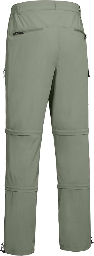 Little Donkey Andy Men's Stretch Convertible Pants, Zip-Off Quick-Dry Hiking Pants, UV Protection, Lightweight