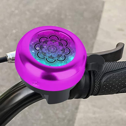 MZELQ Bicycle Bell Cute Clear Sound Adjustable Size Aluminum Bike Accessories Bell Ring for Girls Women Kids Adults