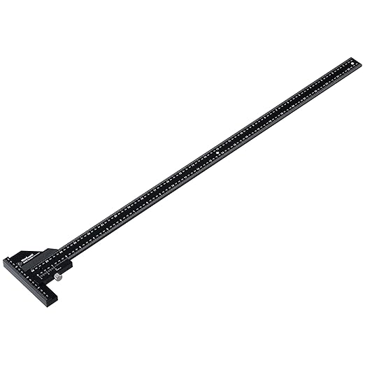 Scriber Gauge 26 Inch – Extra Long Measuring and Marking Ruler, Layout and Joinery Gauge, CNC Aluminum Square Tool for Woodworking, Carpentry, Framing, DIY Projects (New Version)