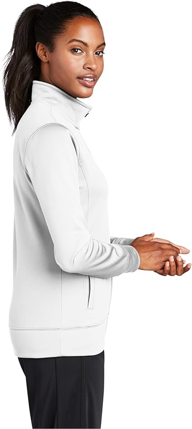 Sport-Tek® Ladies Sport-Wick® Fleece Full-Zip Jacket. LST241