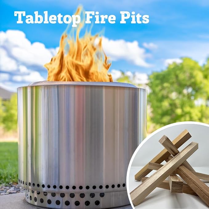 Premium Kiln Dried Wood Kindling for Pizza Ovens, Tabletop Fire Pits & Campfires