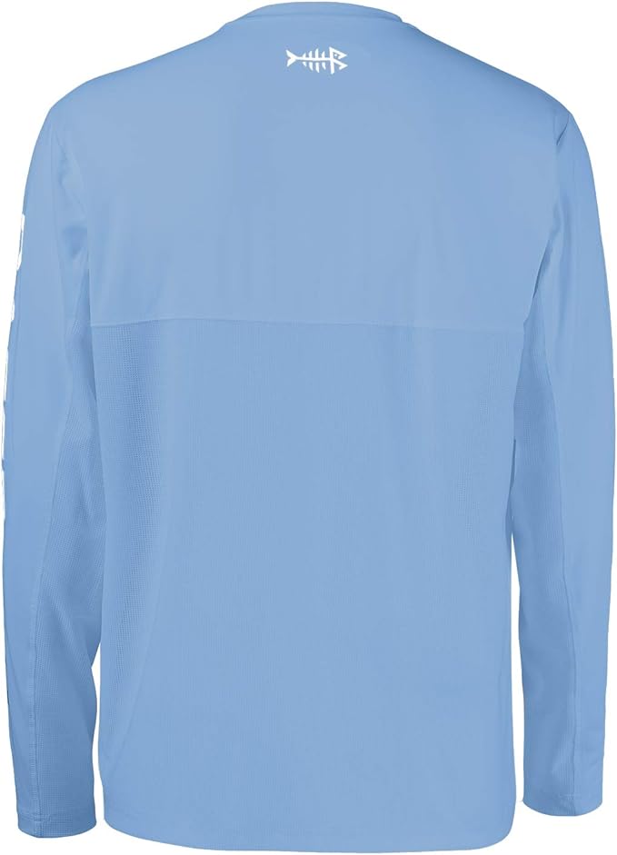 BASSDASH Fishing T Shirts for Men UV Sun Protection UPF 50+ Long Sleeve Tee T-Shirt