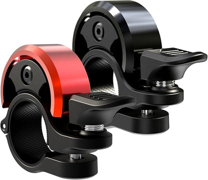 Greallthy Bike Bell, Aluminum Alloy Bicycle Bell with Clear Loud Sound, Bike Bells for Adults and Kids, Sturdy and Compact Bell Fits 0.75-1in(19-25.4mm) Handlebar for Mountain, Road Bikes.