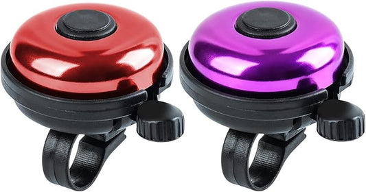 Classic Bike Bell, Aluminum Bicycle Bell, Loud Crisp Clear Sound Bicycle Bike Bell for Adults Kids