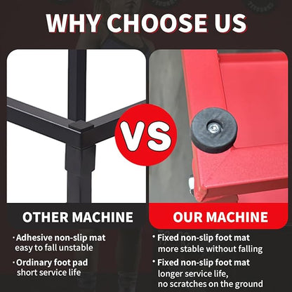 Metal Plyometric Jumping Box，12/18/24/30 Inch Steel Plyo Box for Fitness Exercise Home Gym