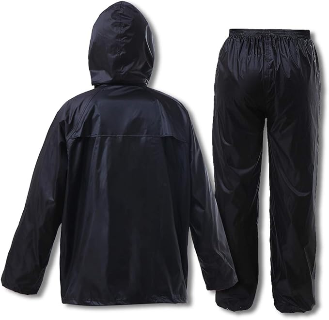 RainRider Rain Jacket Pants Suits for Men Women Waterproof Lightweight Rain Gear Workwear