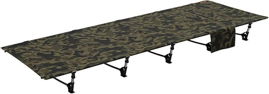 TOMOUNT Camping Cot Ultralight Folding Backpacking Cot Length 6.23ft, Width 2.3ft for Camping Hiking Camping Cots for Adults(Green)