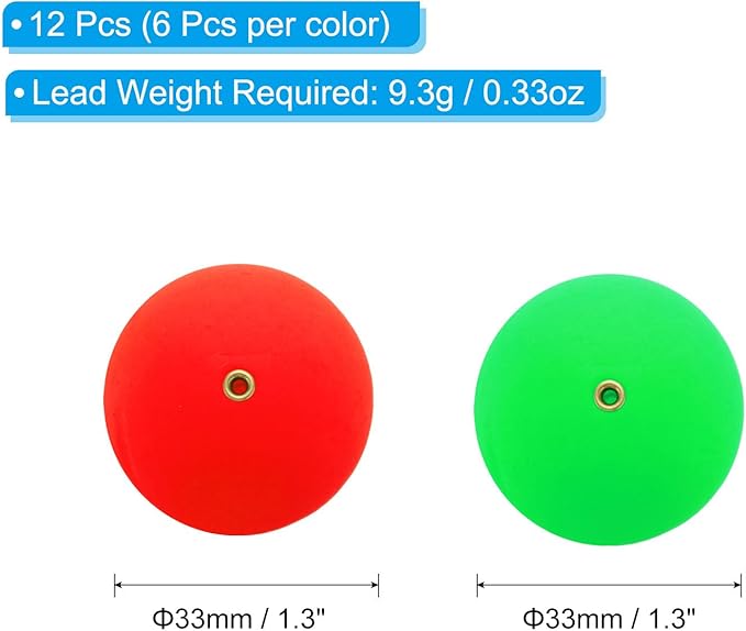 PATIKIL Fishing Bobber, Slip Foam Floats Buoy Rig Stoppers for Crappie Trout Bass Fishing