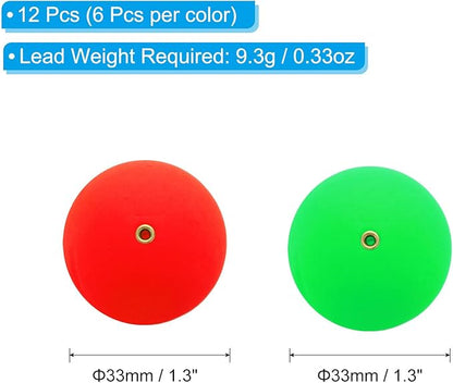 PATIKIL Fishing Bobber, Slip Foam Floats Buoy Rig Stoppers for Crappie Trout Bass Fishing