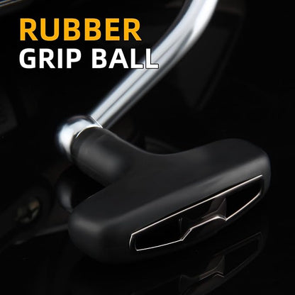 HAUT TON 8000/10000/12000 Big Game Surf Spinning Fishing Reel,20KG Drag Power. Backlash-Free Bearings,Metal Reel Seat,Zinc Alloy Gear for Saltwater Inshore and Offshore Fishing