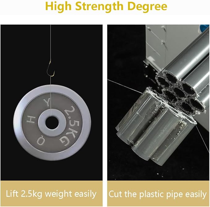 AMHDV Small Barbless Fishing Hook with Line, Tiny Fish Hooks and Leader (Pack of 20)