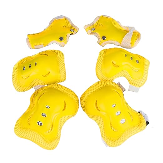 Kids Knee Pads Elbow Pads with Wrist Guards, Child Protective Gear Set for Roller Skates