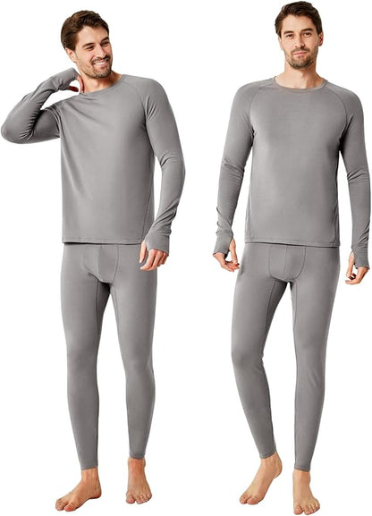 Thermal Underwear for Men: Micro-Fleece Lined Base Layer