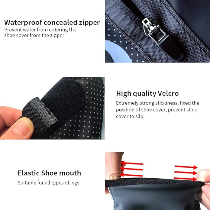 Cycling Shoe Covers Winter Warm Road MTB Bicycle Booties Windproof Bike Overshoes Thermal Shoes Cover for Men Women