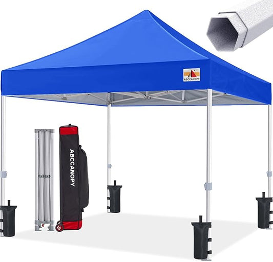 ABCCANOPY Commercial Pop Up Canopy Tent 8x8 Premium-Series, Royal Blue