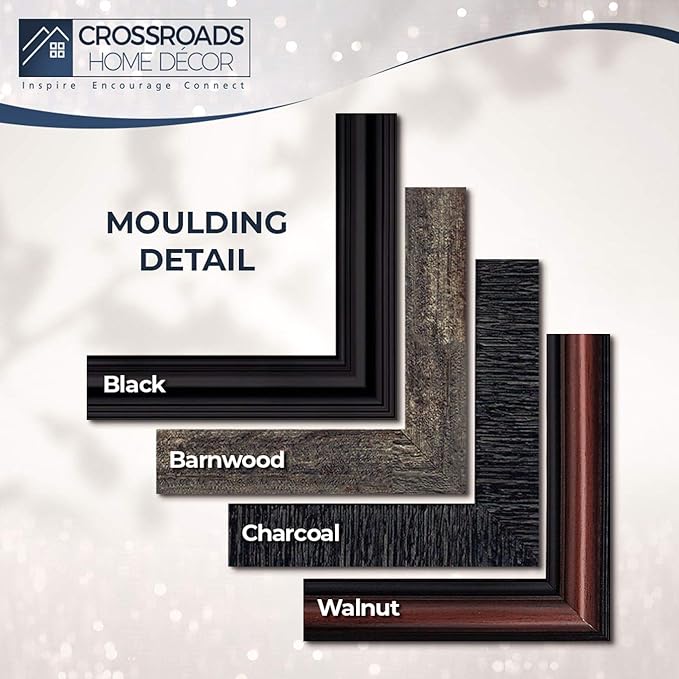 Footprints in the Sand Inspirational Wall Art, Beach Decor, Christian Gifts for Women and Men, Christian Wall Decor, Get Well Soon, Encouraging Scripture Wall Art, Framed Sympathy Gift 8639BW