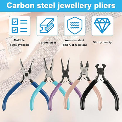 5 Piece Jewelry Pliers Set, Jewelry Making Tools for Jewelry
