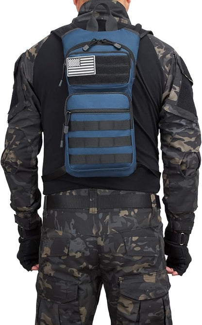 ATBP Insulated Hydration Pack Hiking Water Backpack Running Vest with 3L TPU Bladder Bag for Marathon Cycling Men