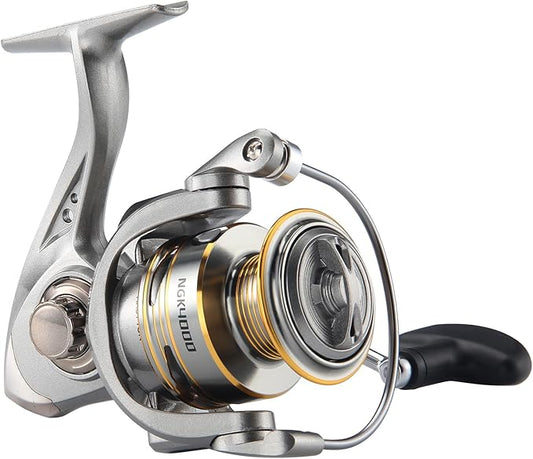 HAUT TON Spinning Reel 8000/9000/10000/12000/14000,6+1BB Metal Surf Fishing Reels,4.8:1 Gear Ratio 55lbs Drag Heavy Long Casting Inshore Saltwater Monster Fish