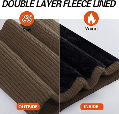 Neck Warmer for men,Winter Neck Gaiters Face Scarf Women Windproof Warm Fleece Scarves Gaiter for Cold Weather