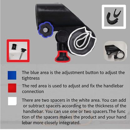 New Children's Bicycle and Scooter Horn, Cute and Funny Squeeze Horn, for Children/Adults/Bicycles/Motorcycles, Squeaks Up to 25 Seconds - Squawking Novelty Gag Gift