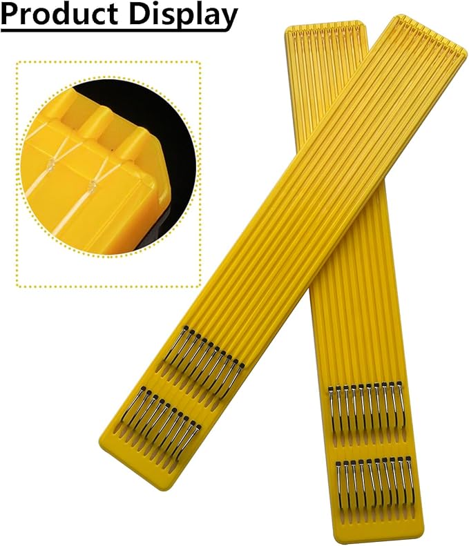 AMHDV Pre Tied Fishing Hooks on Line, Small Fish Hook with Leaders (Pack of 20)