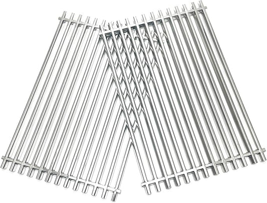 17-1/4" Stainless Steel Grid Grates for Weber Spirit E-310 E-320, S-310 S-320, Spirit 700, Weber 900, Genesis Silver B and C Genesis 1000-5000 Gas Grill 7525 7527