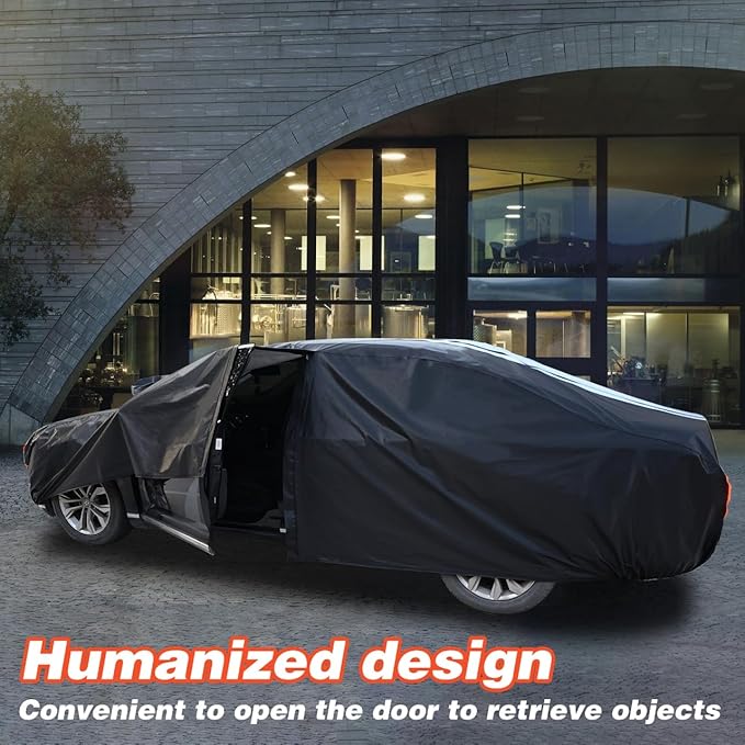 BMW X3 Car Cover 100% Waterproof All Weather, Gift with Towel, 10 Layers SUV Car Cover Custom Fit 2003-2026 BMW X3/X3M, Full Exterior Car Covers Rain Sun UV Protection with Door Zipper.