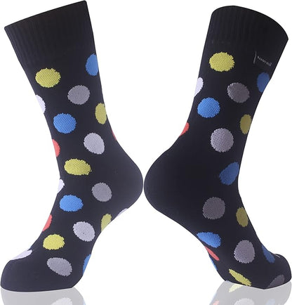 RANDY SUN Waterproof Breathable Socks, [SGS Certified] Unisex Novelty Skiing Trekking Hiking Wading Trail Socks