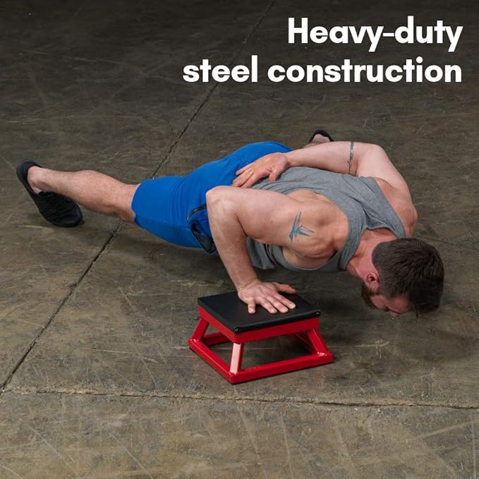 Body-Solid Tools Steel Frame Plyo Box - Ideal for Plyometric Jump Box Workouts, Step Up Exercises - Essential Equipment for Home Gym