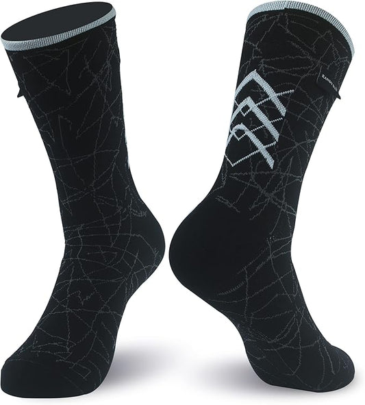 RANDY SUN Waterproof Breathable Socks, [SGS Certified] Unisex Novelty Skiing Trekking Hiking Wading Trail Socks