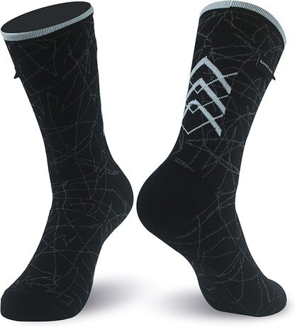 RANDY SUN Waterproof Breathable Socks, [SGS Certified] Unisex Novelty Skiing Trekking Hiking Wading Trail Socks