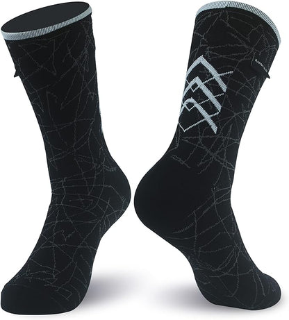 RANDY SUN Waterproof Breathable Socks, [SGS Certified] Unisex Novelty Skiing Trekking Hiking Wading Trail Socks