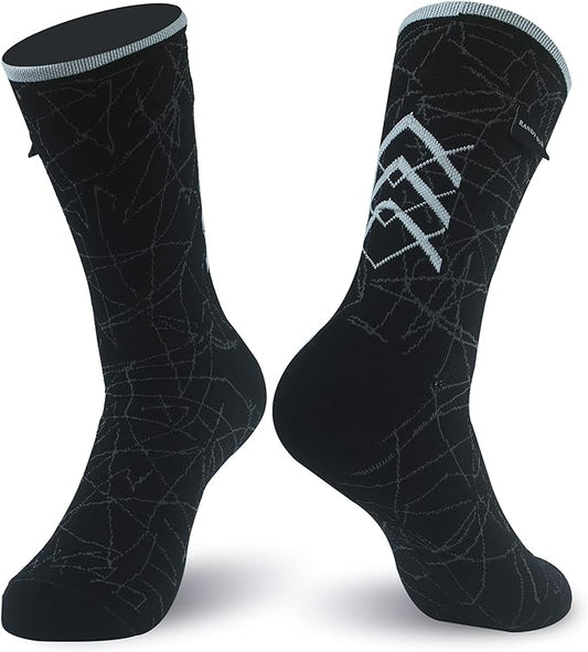RANDY SUN Waterproof Breathable Socks, [SGS Certified] Unisex Novelty Skiing Trekking Hiking Wading Trail Socks