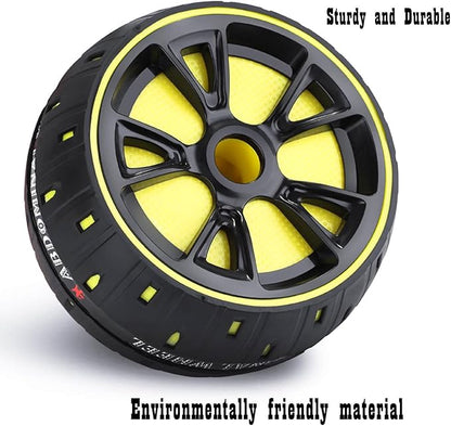 AB Wheel Roller, Exercise Abdominal Wheel Fitness for Gym & Home, Work-out Strength-Training Equipment with Knee Pad